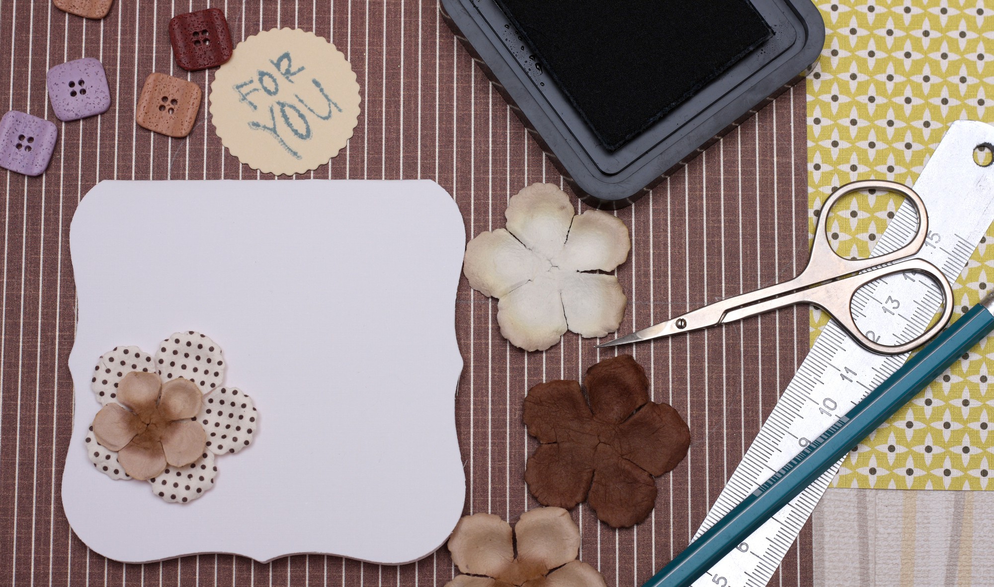 Samples of embroidered swatches and price examples